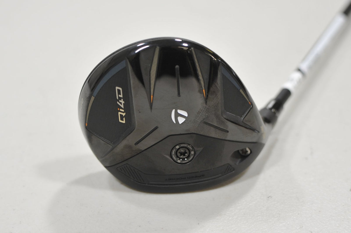 LEFT HANDED TaylorMade Qi4D 5-18* Fairway Wood X-Stiff Flex Reax 75g #227970