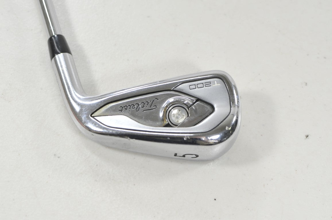Titleist T200 2019 Single 5 Iron Stiff Flex RH AMT Tour White S300 Steel #225134