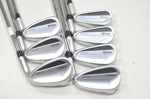 Ping i240 5-W, UW Iron Set Regular Flex Right Rifle 5.5 100g Steel #228838