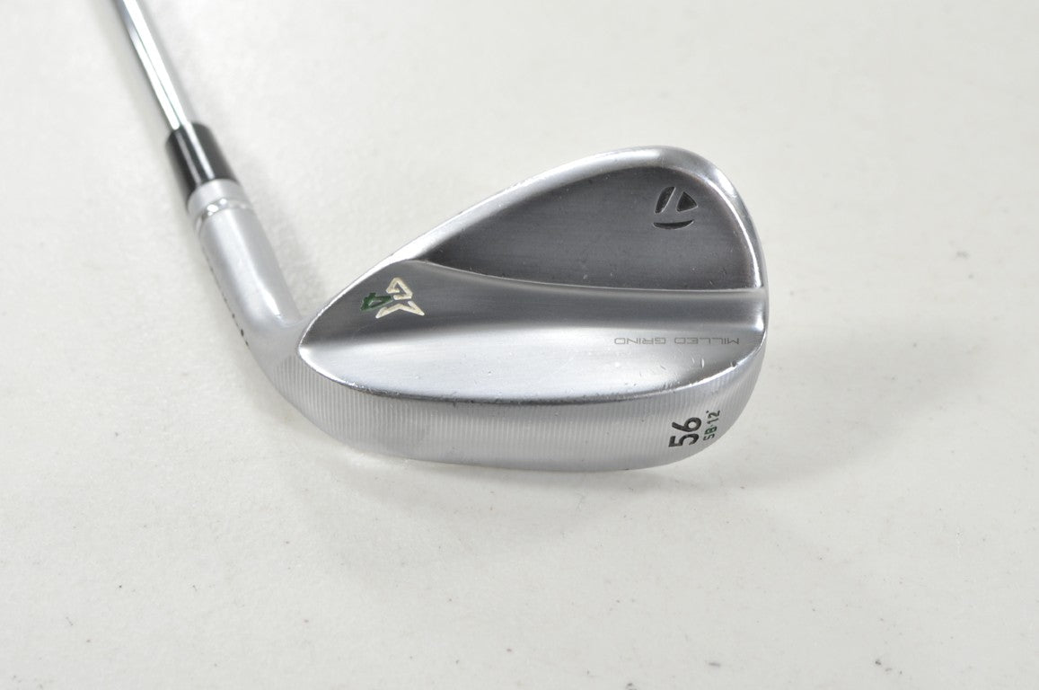 TaylorMade Milled Grind 4 Satin 56*-12 Wedge RH DG 115g Wedge Flex Steel #225104