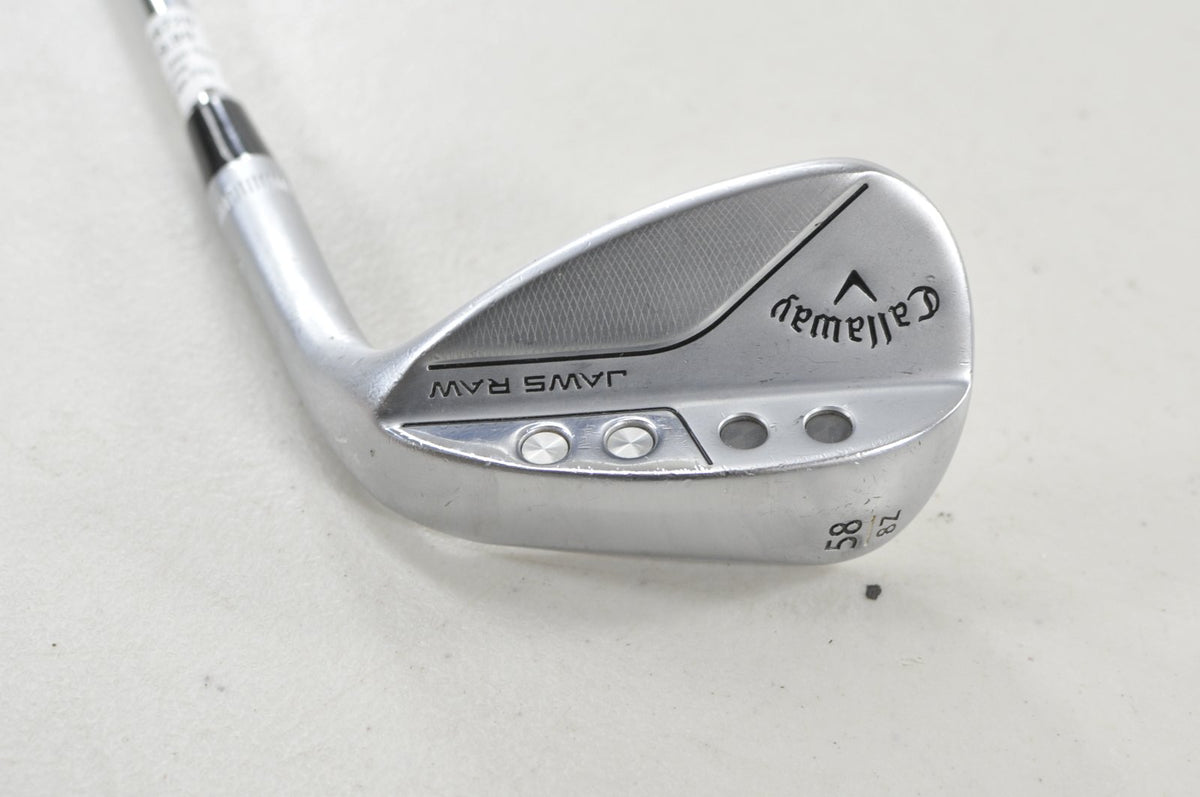 Callaway Jaws Raw Chrome 58*-08Z Wedge Right DG Spinner 115g Steel #226720