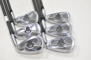 TaylorMade Qi Max 6-PW, AW Iron Set Senior Flex Right REAX 55g Graphite #228348