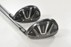 Callaway Rogue X 4 and 5 Hybrid Set Senior Flex RH Synergy 50g Graphite # 212761