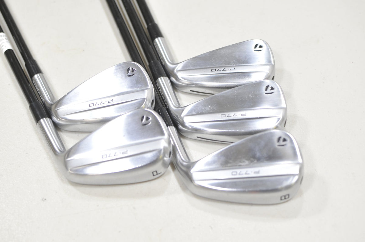 TaylorMade P770 2025 6-PW Iron Set Stiff Flex Right MMT 75g Graphite #228825