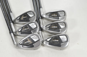 Callaway Rogue ST MAX 2024 7-PW,AW,GW Iron Set Regular Flex RH Graphite # 223727
