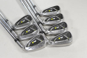 TaylorMade M2 2017 4-PW Iron Set Stiff Flex 88g Right Reax Steel #223762