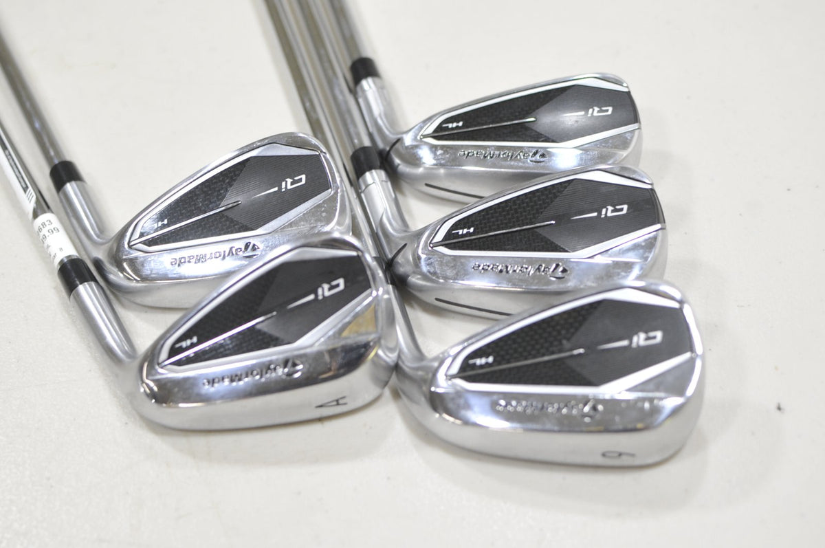TaylorMade Qi HL 7-PW, AW Iron Set Regular Flex RH KBS Max MT 85g Steel #229683