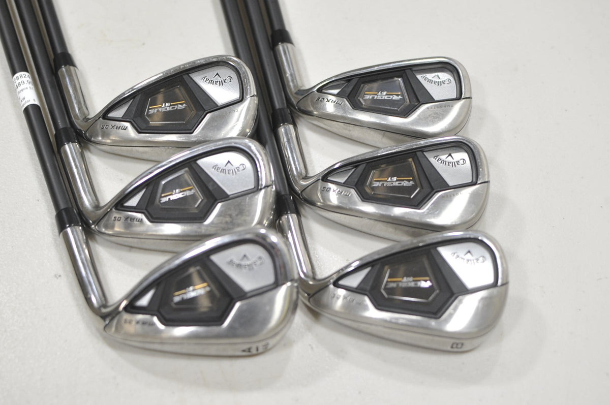 Callaway Rogue ST MAX OS 6-PW, AW Iron Set Regular 60g Cypher 5.5 #228824