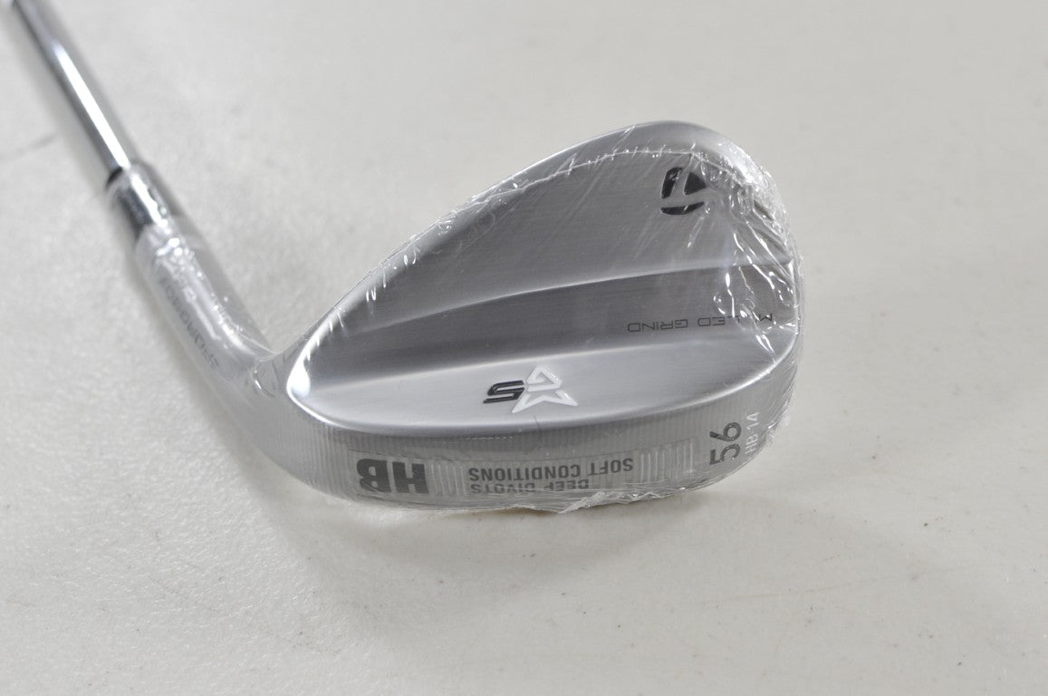 TaylorMade Milled Grind 5 Chrome 56*-14 Wedge DG 115g Wedge Flex Steel #225506