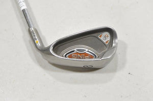 Ping G10 Single 8 Iron Regular Flex Yellow Dot Right AWT Steel #228113