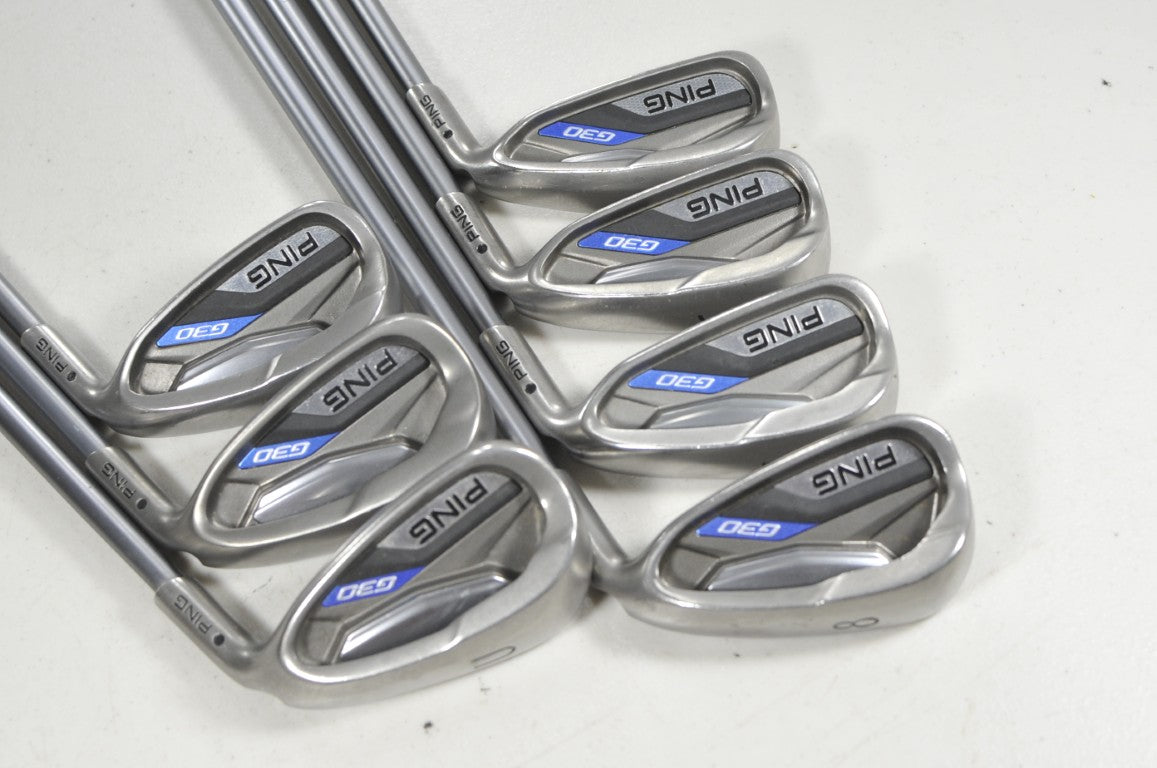 Ping G30 5-W,UW Iron Set Regular Flex Black Dot Right TFC419 Graphite #225178