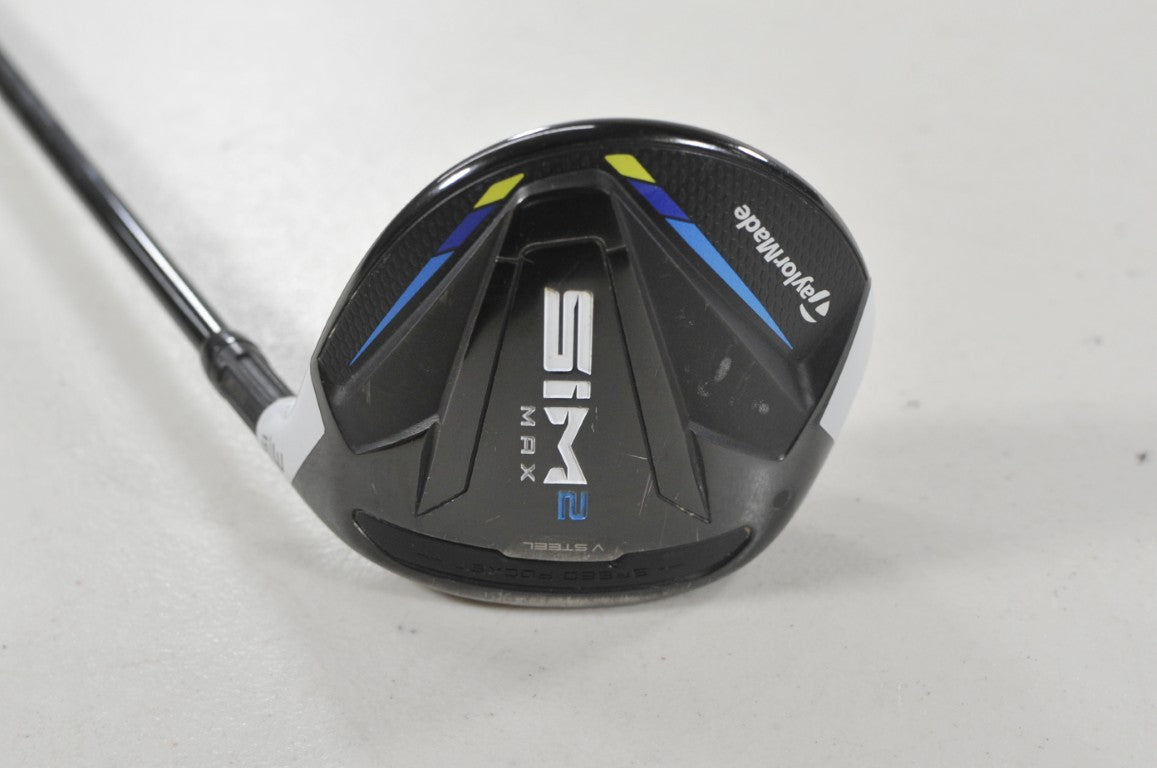TaylorMade SIM2 Max 3-15* Fairway Wood Stiff HZRDUS RDX Red 6.0 Graphite #223791