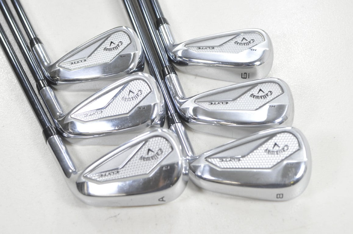 Callaway Elyte HL 6-PW,AW Iron Set Regular Flex Recoil Dart F3 Graphite # 222201