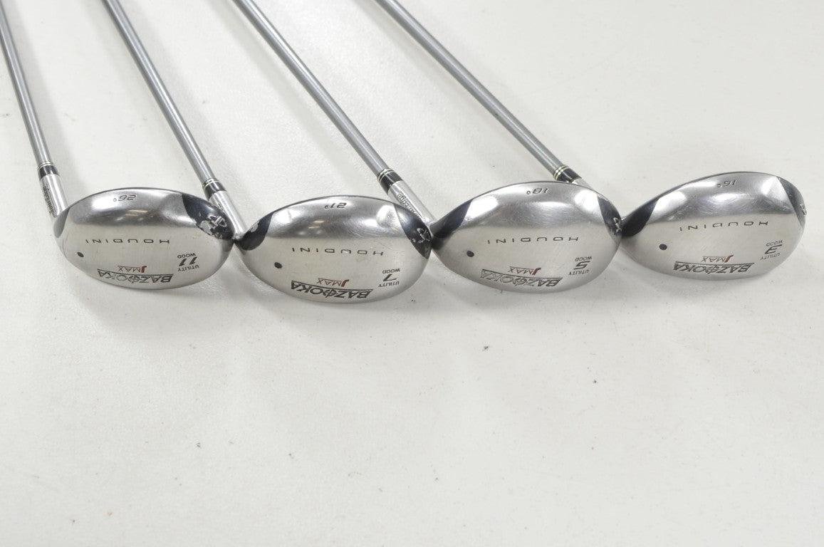 Tour Edge Bazooka JMAX Houdini #3, #5, #7, #11 Utility Wood Set Regular # 223578