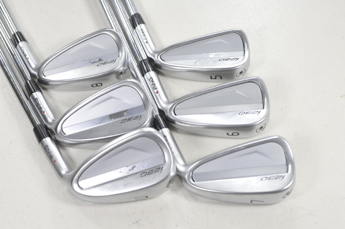 Ping i230 Power Spec 5-9,UW Iron Set Stiff Flex NS Pro Steel (NO PW) RH # 213178