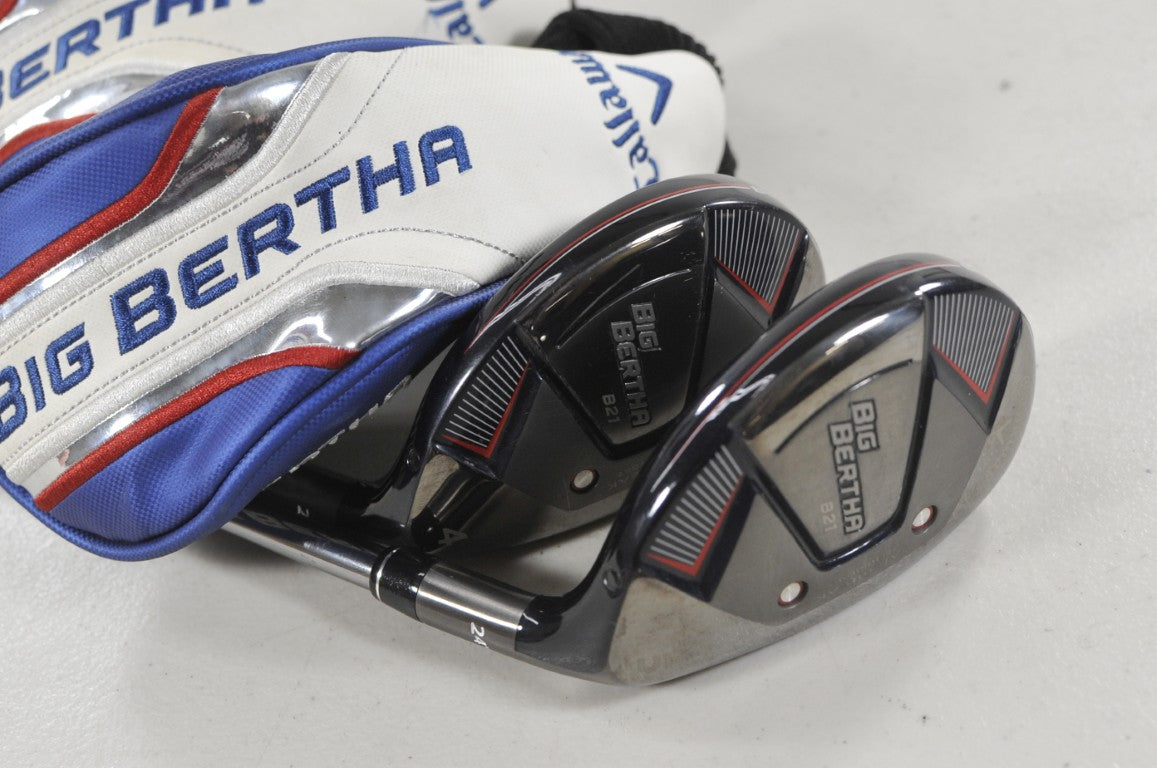 Callaway Big Bertha B21 4 and 5 Hybrid Set Senior Flex RCH 65g Graphite #223601