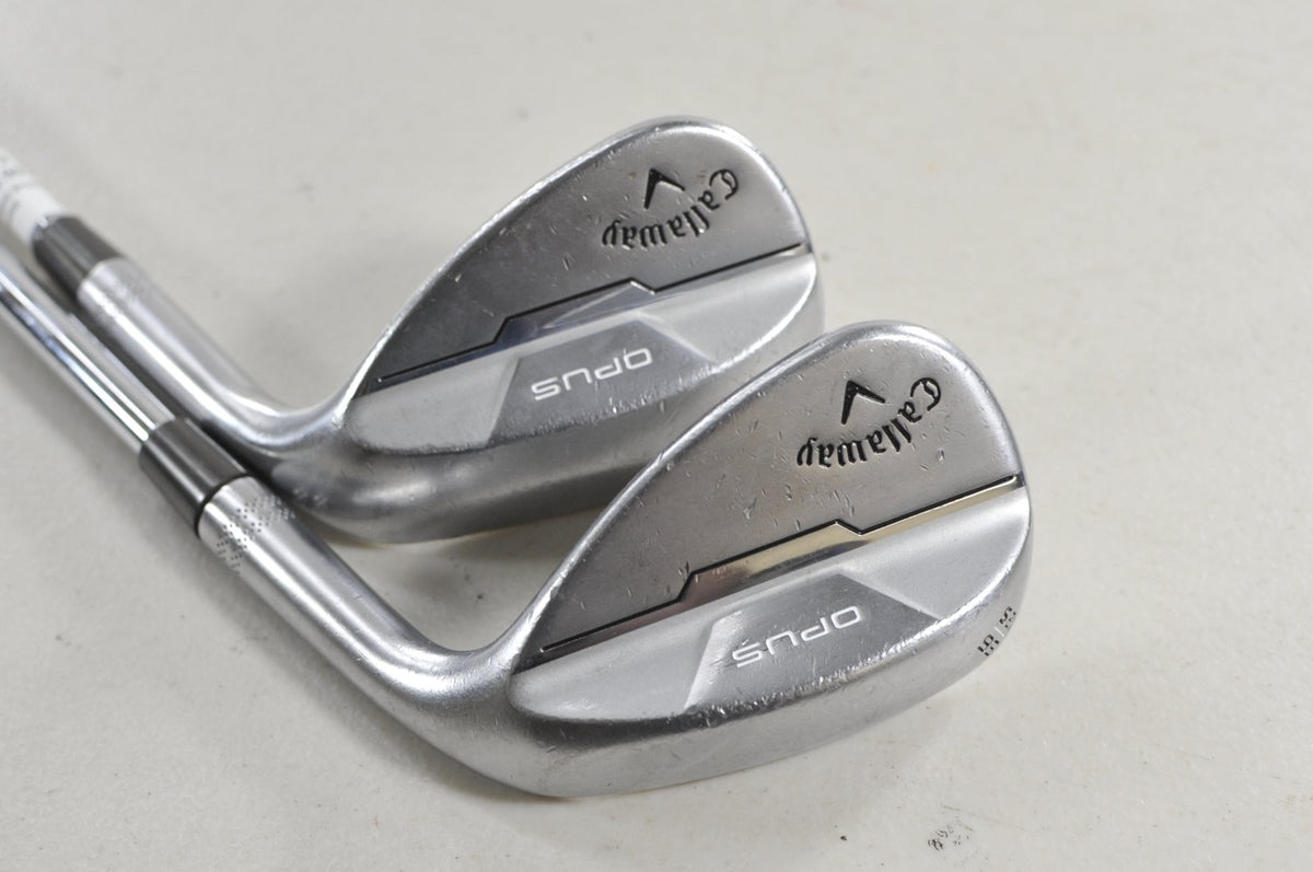 Callaway Opus Brushed Chrome 56*, 60* Wedge Set Right Steel #227093