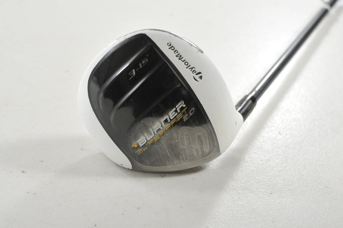LEFT HAND TaylorMade Burner Superfast 2.0 3-15* Fairway Wood Stiff Flex #225293