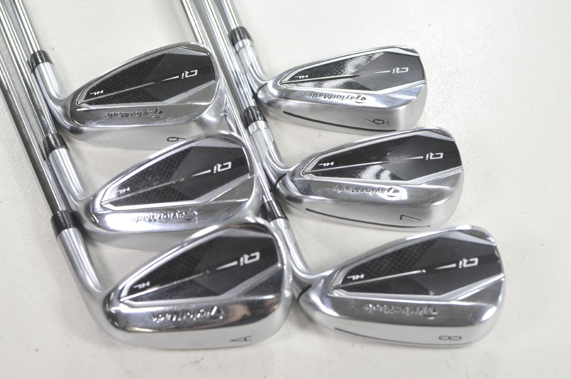 TaylorMade Qi HL 6-PW,AW Iron Set Regular Flex Right DG R300 95g Steel # 221901