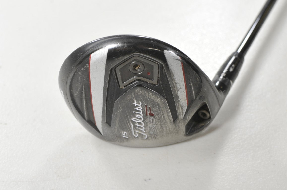 LEFT HANDED Titleist 913F 15* Fairway Wood Senior Flex Atmos 5 Graphite # 215083