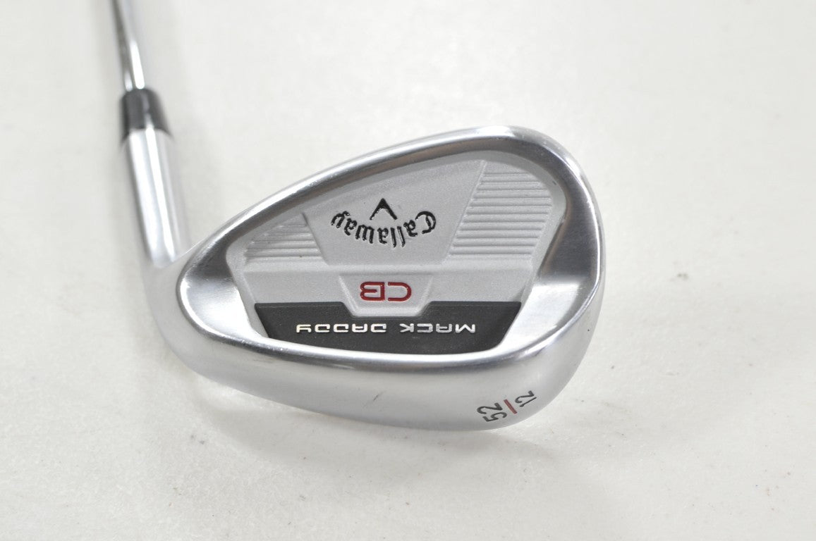 Callaway Mack Daddy CB 52*-12 Wedge RH Impact Wedge Flex Steel #222127