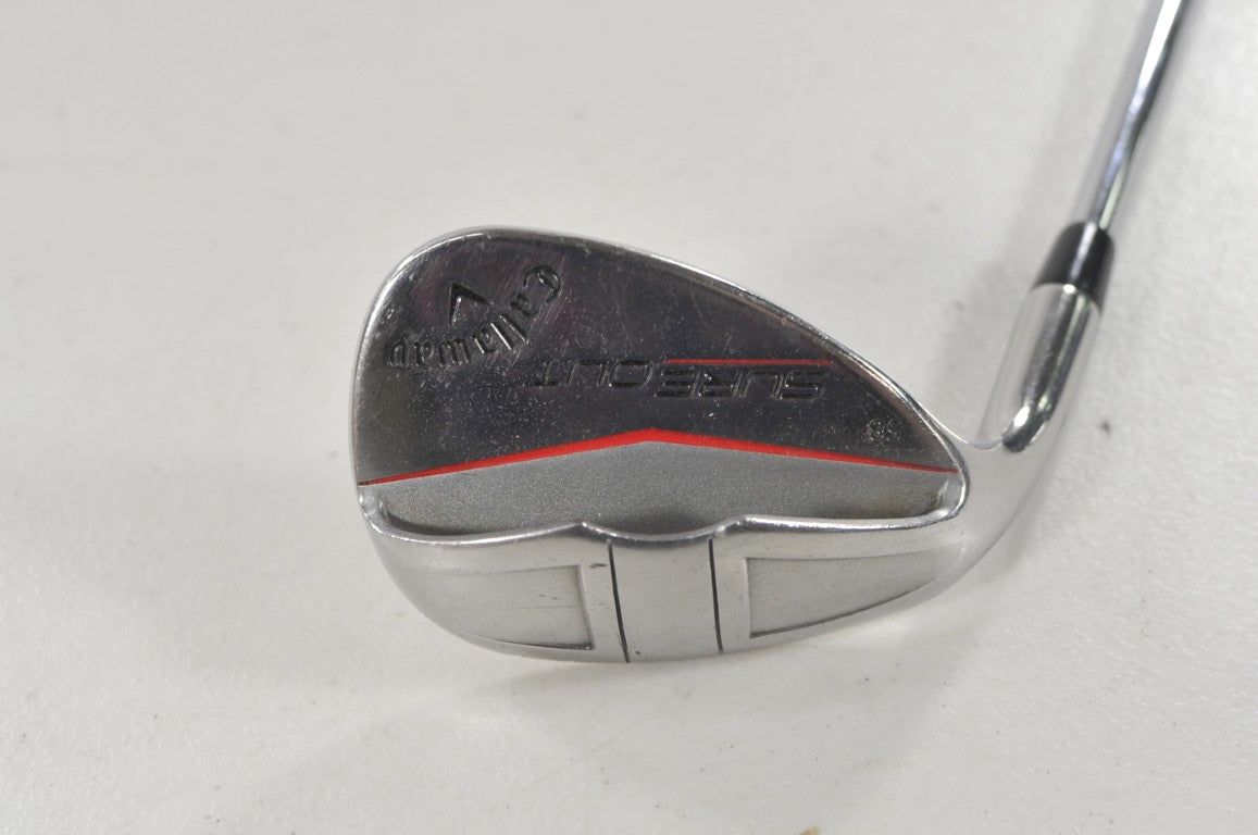 LEFT HANDED Callaway Sure Out 58* Wedge Steel  # 223825