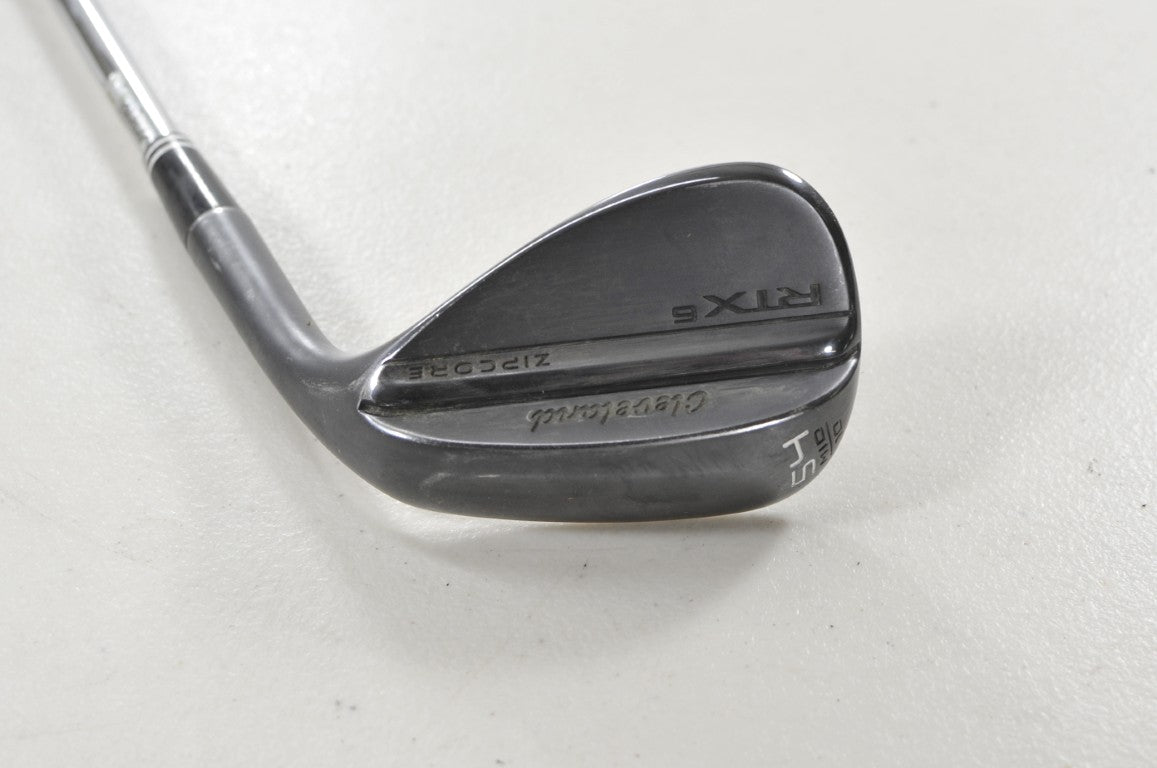 Cleveland RTX-6 Zipcore Black Satin 54*-10 Wedge Right DG Spinner Steel # 217560