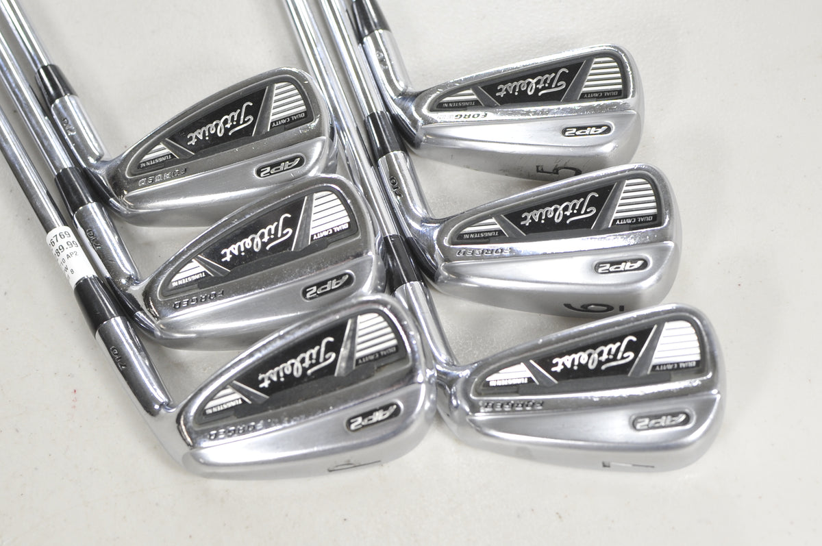 Titleist 710 AP2 5-PW Iron Set Stiff Flex Right NS Pro 950GH Steel #226769