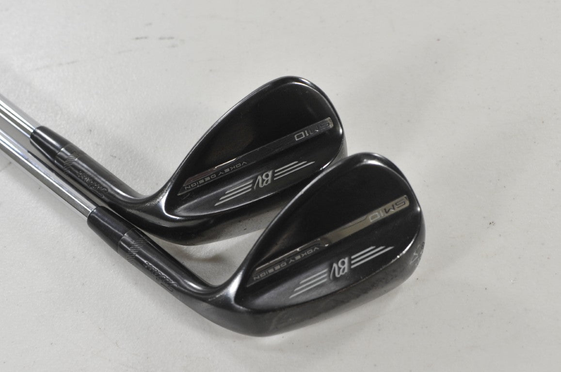 Titleist Vokey SM10 Black Vapor Limited Edition 54*, 58* Wedge Set Steel #225494