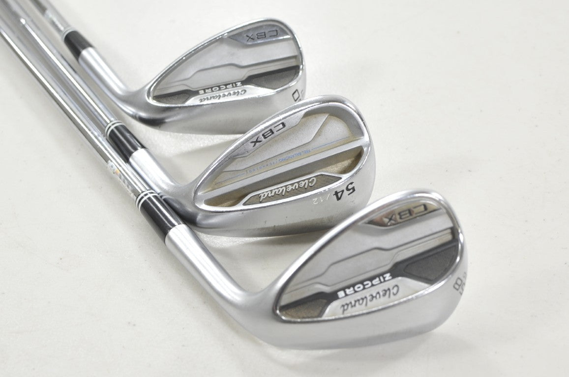 Cleveland CBX Zipcore 50*,54*,58* Wedge Set DG Spinner Wedge Flex Steel # 222177