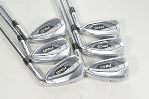 Ping G425 5-W Iron Set Regular Flex -1" Black Dot Right AWT 2.0 Steel #225530