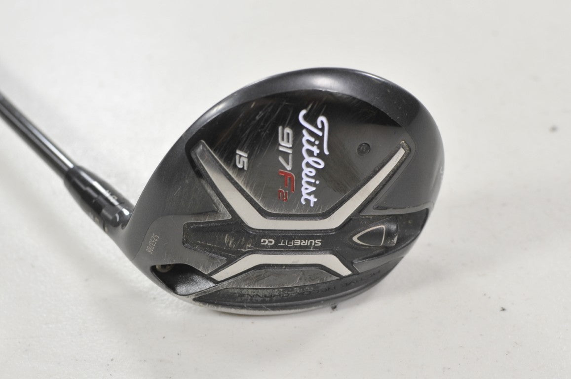 Titleist 917F2 15* Fairway Wood Regular Flex RH Diamana S+ 70g Graphite #222148