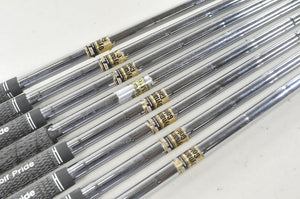 True Temper Dynamic Gold S300 Stiff 8pc 3-PW Iron Shaft Set .355 Steel # 222189