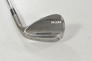 Cleveland RTX Zipcore Tour Raw 54*-12 Wedge Right DG S400 Stiff Steel #223849