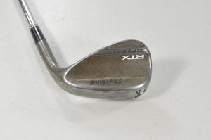 Cleveland RTX Zipcore Tour Raw 54*-12 Wedge Right DG S400 Stiff Steel #223850