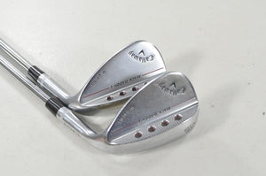 Callaway Mack Daddy 4 Raw 54*, 60* Wedge Set DG S400 Stiff Flex Steel #223837