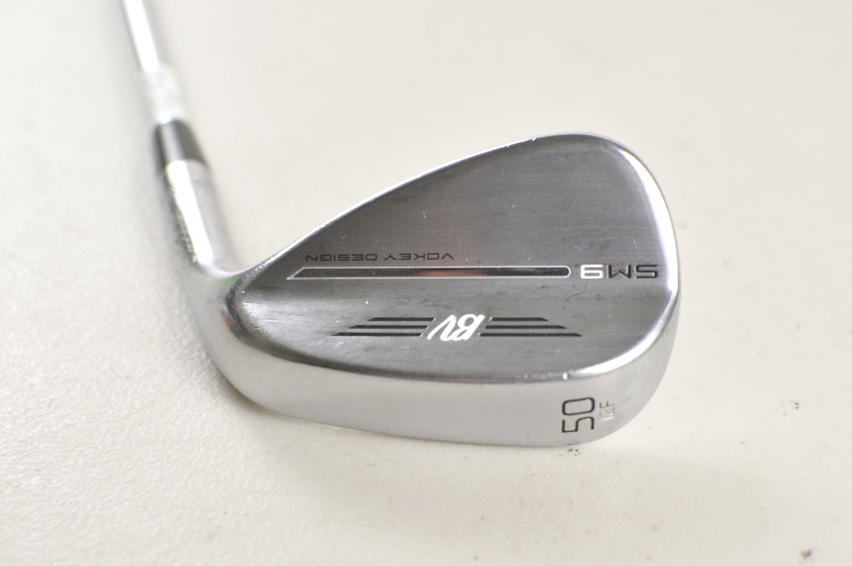 Titleist Vokey SM9 Tour Chrome 50*-12F Wedge Right BV Wedge Flex Steel #227210