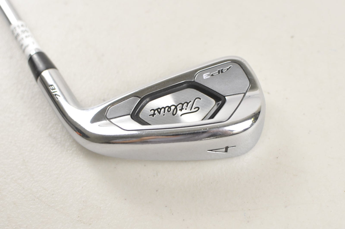 Titleist 718 AP3 Single 4 Iron Regular Flex Right AMT Black R300 Steel #227147