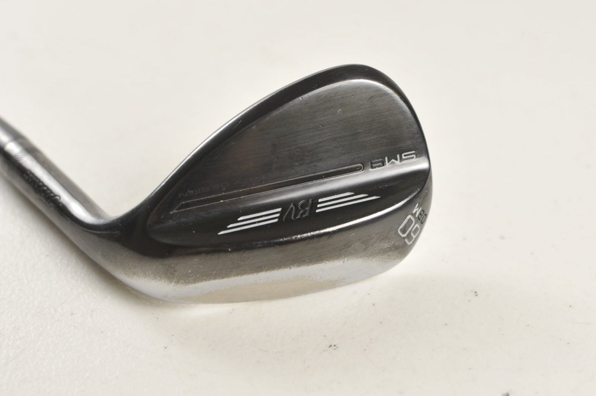 Titleist Vokey SM9 Jet Black 60*-08M Wedge Right Steel #227209