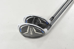 LEFT HAND TaylorMade SIM Max Rescue 4 and 5 Hybrid Set X-Stiff Graphite # 223933