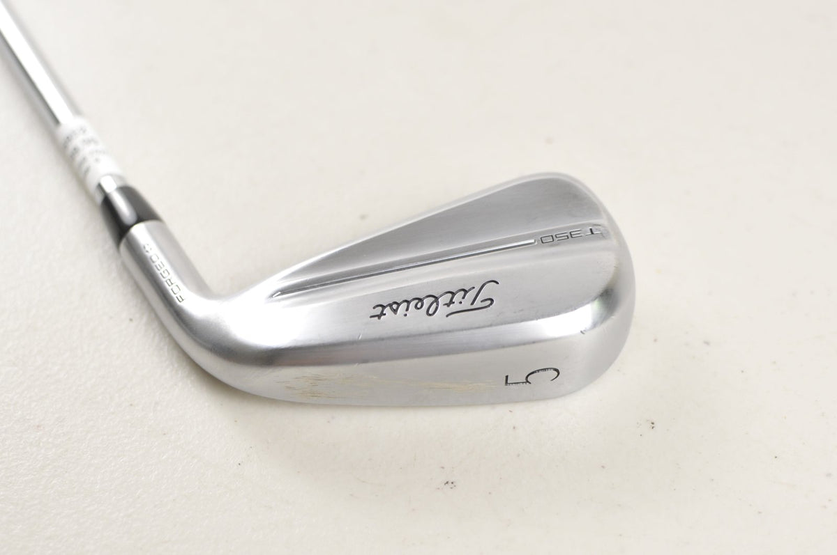 Titleist T350 2025 Single 5 Iron Regular Flex Right AMT Black Steel #226952