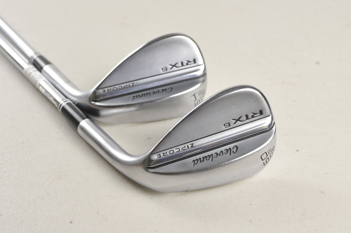 Cleveland RTX-6 Zipcore Tour Satin 54*, 60* Wedge Set Right DG Steel #227154