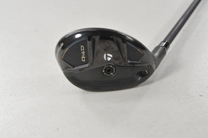 LEFT HANDED TaylorMade Qi4D Rescue 4-22* Hybrid Senior Flex 55g Graphite #223869