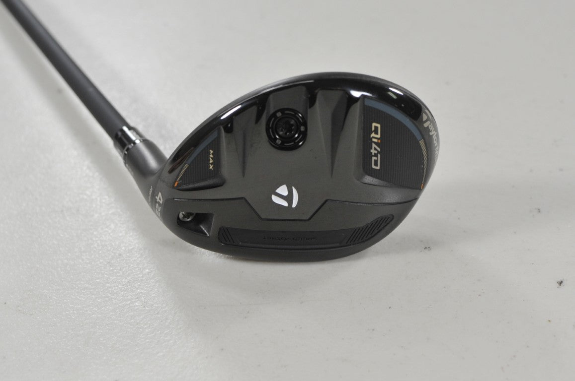 TaylorMade Qi4D Max Rescue 4-23* Hybrid X-Stiff Flex Reax 85g Graphite # 223870