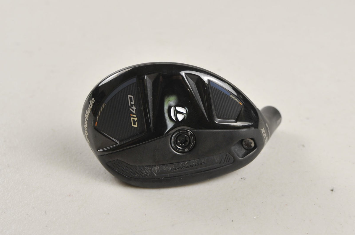 LEFT HANDED TaylorMade Qi4D Rescue 4-22* Hybrid HEAD ONLY  #226560