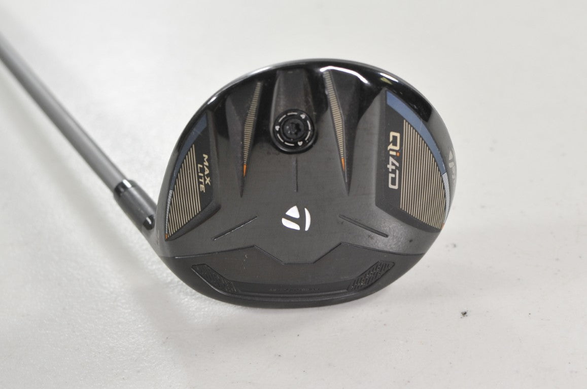 TaylorMade Qi4D Max Lite 7-21* Fairway Wood Senior Flex Reax 45 Graphite #220760
