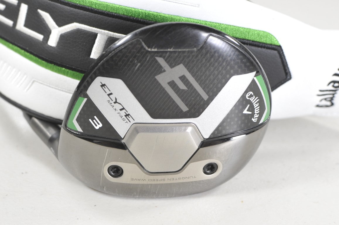 Callaway Elyte Max Fast 3-16* Fairway Wood Senior Flex Vanquish Graphite #219594