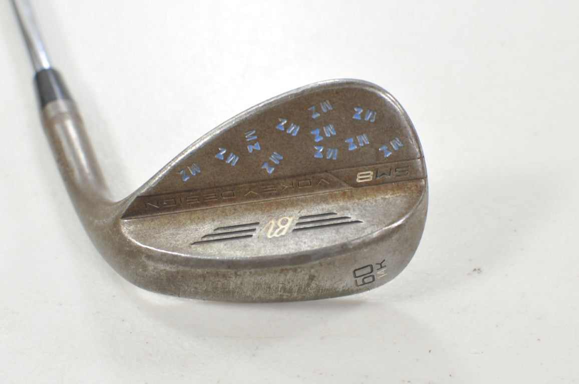 Titleist Vokey SM8 Raw 60*-14K Wedge Right DG S400 Stiff Flex Steel # 222440