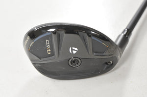 LEFT HANDED TaylorMade Qi4D Rescue 4-22* Hybrid Regular Flex Graphite # 217577