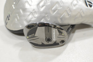 LEFT HANDED TaylorMade Qi35 Rescue 4-22* Hybrid Stiff Flex 85g Graphite #229003